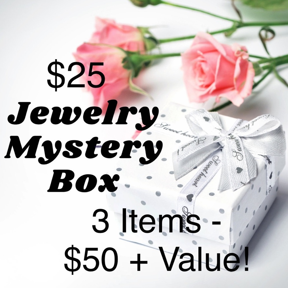 3 Pieces of NEW Jewelry Worth $50+ - 1 item worth $20+ Plus 2 Additional Pieces